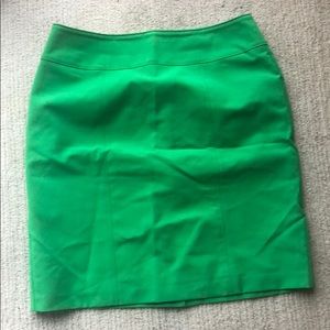 Green pencil skirt